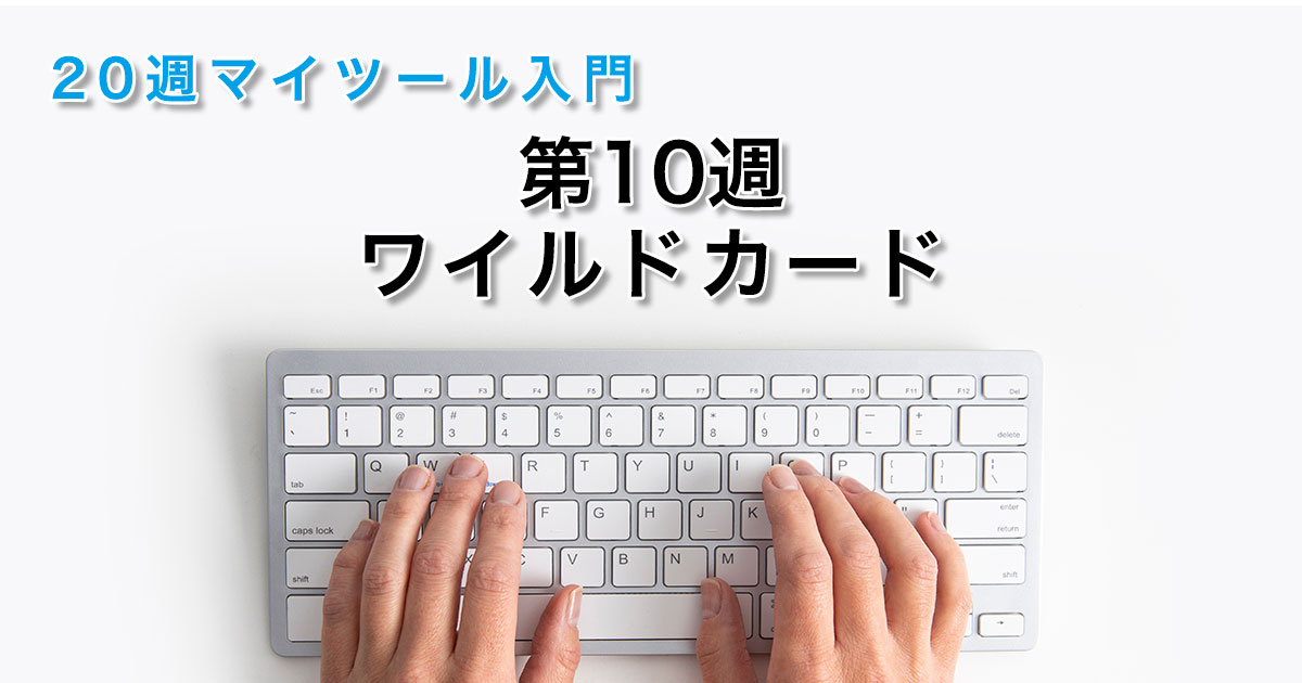 第10週 ワイルドカード